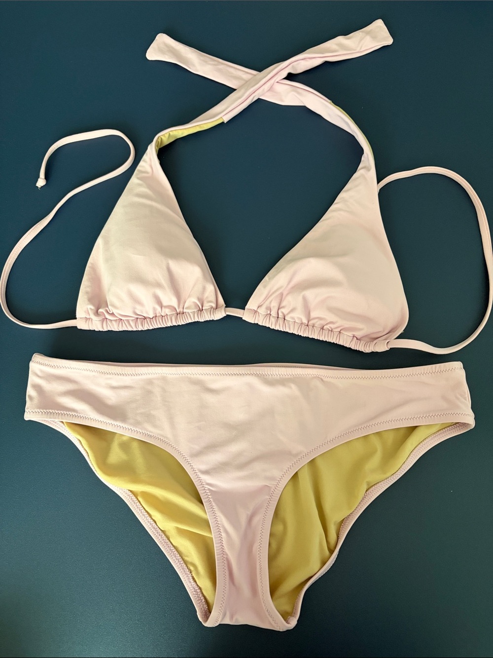 J. Crew Pale Pink Bikini